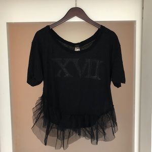 Black Free People T-shirt